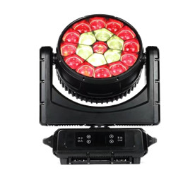 16 bit Resolution Waterproof Moving Head Light With 19X40W K15 RGBW 4 in 1 LEDs