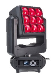 9X40W LED Stage Moving Head Light with 0-100% Linear Dimming for Smooth Transitions