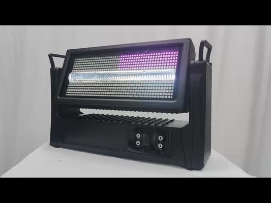 Waterproof Strobe 1000W RGBW Stage Lighting IP65 Beam Spot Wash Light 144 White Light Beads 576 Strobe Light Beads